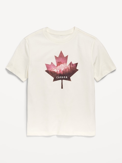 Short-Sleeve Canada Graphic T-Shirt for Boys