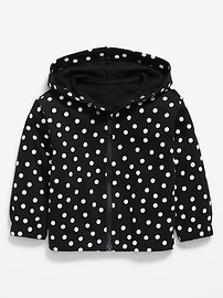 Image number 1 showing, Fleece Zip Hoodie for Toddler Girls