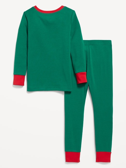 View large product image 2 of 2. Snug-Fit Pajama Set for Toddler & Baby