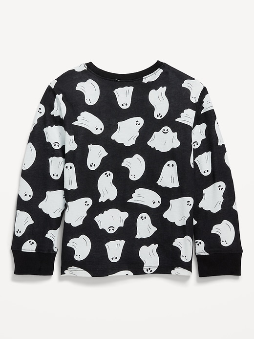 View large product image 2 of 2. Printed Long-Sleeve T-Shirt for Toddler Boys