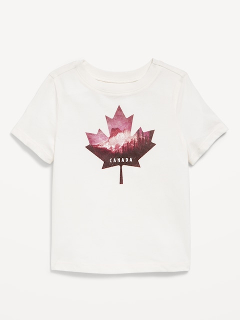 T-shirt à imprimé du Canada unisexe pour Tout-petit