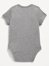 Image number 2 showing, Short-Sleeve Canada Logo-Graphic Bodysuit for Baby
