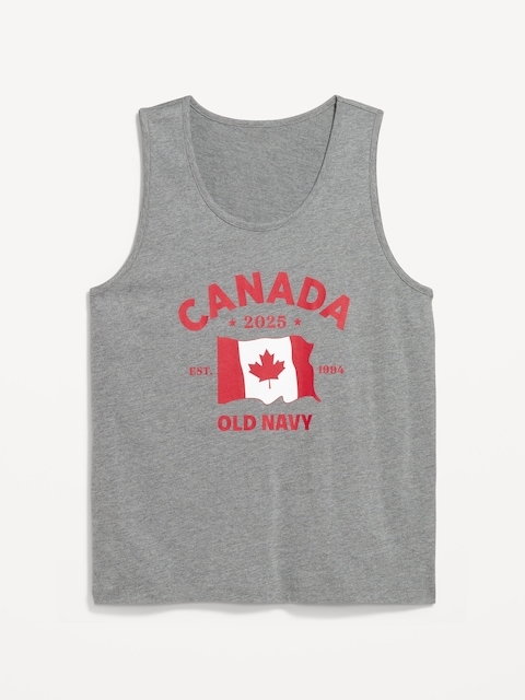 Canada Flag Graphic Tank Top