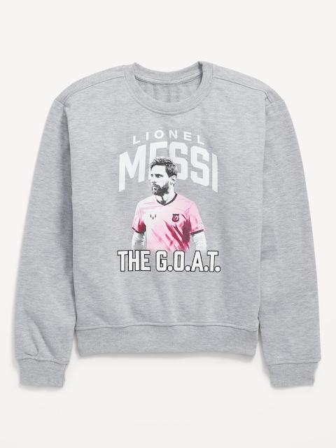Messi™ Graphic Crew-Neck Sweatshirt for Boys