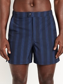 Image number 1 showing, Tailored Swim Trunks -- 5-inch inseam