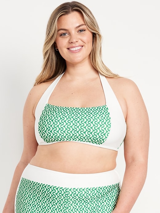 Image number 7 showing, Matte Halter Swim Top