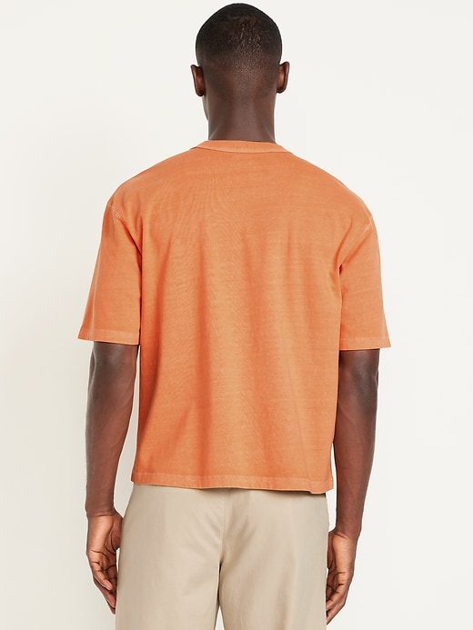 Image number 2 showing, Garment-Dyed Cropped T-Shirt