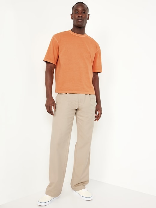 Image number 3 showing, Garment-Dyed Cropped T-Shirt