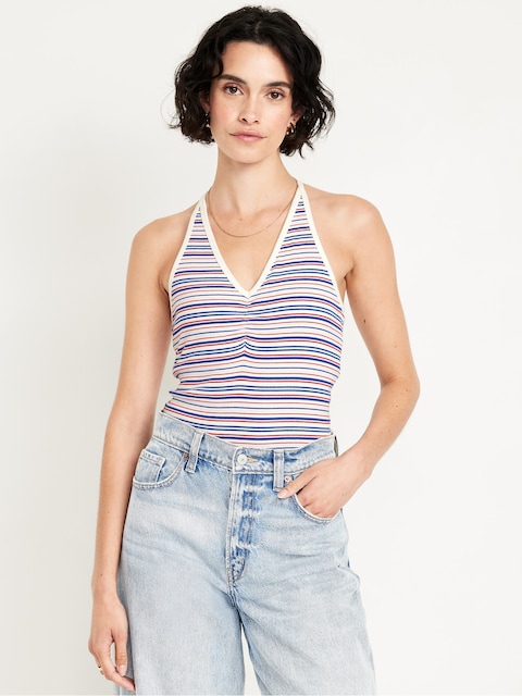 Camisole courte à dos nageur