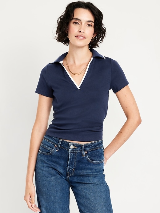 Image number 1 showing, Short-Sleeve Polo