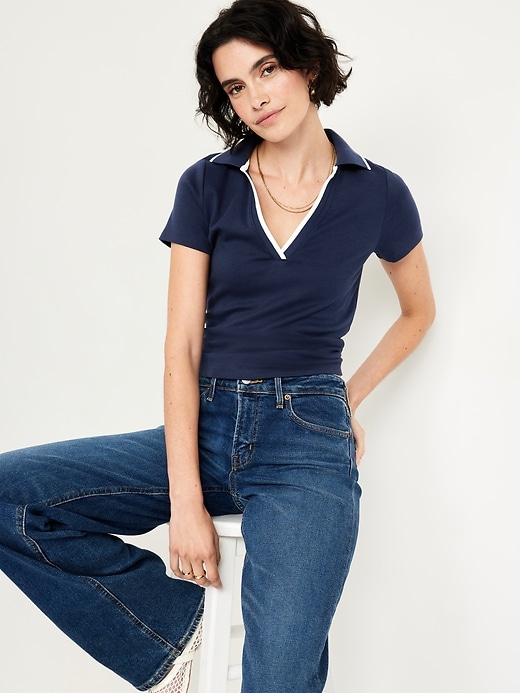 Image number 3 showing, Short-Sleeve Polo