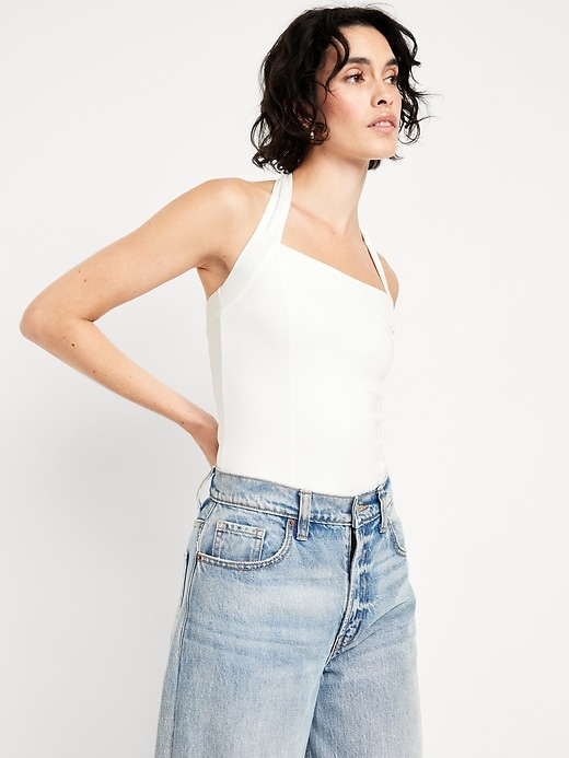 Image number 3 showing, Double-Layer Halter Top