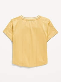 View large product image 4 of 4. Short-Sleeve Graphic Jersey T-Shirt for Girls