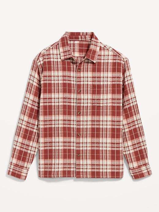 Image number 4 showing, Loose Fit Plaid Pocket Shirt