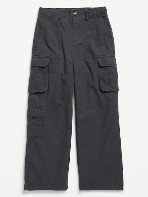 Baggy Cargo Ripstop Pants for Boys