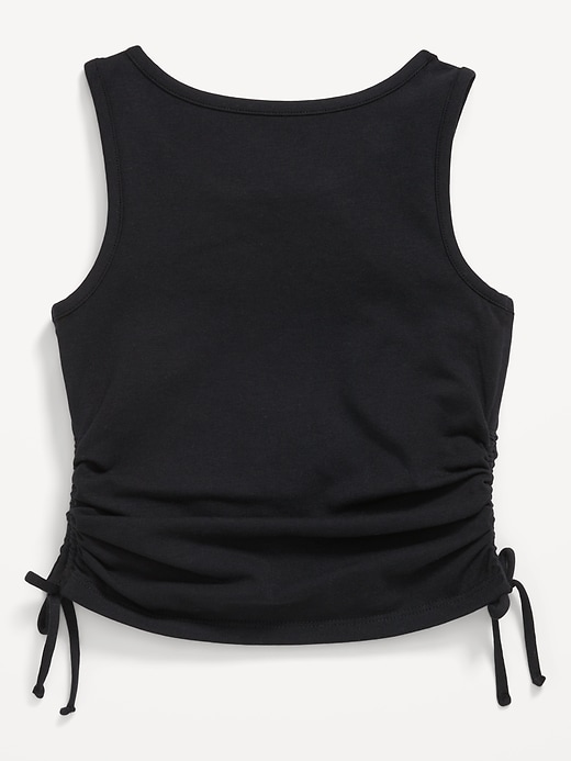 View large product image 2 of 2. Side-Ruched Tank Top for Girls