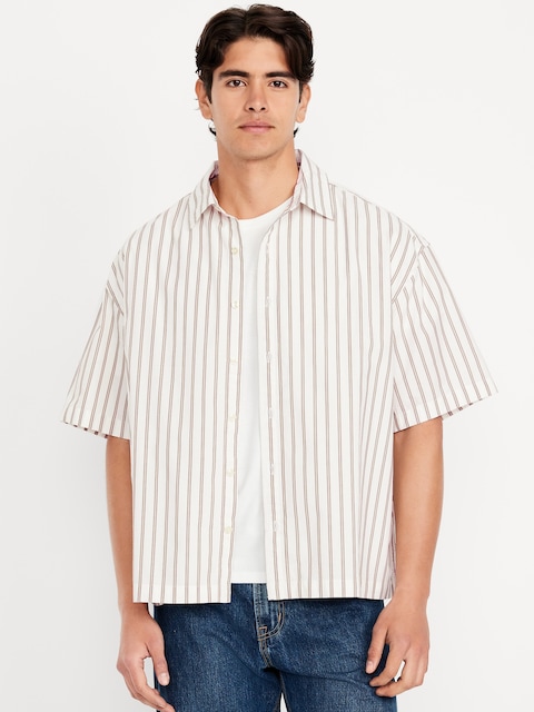Oversized Poplin Shirt