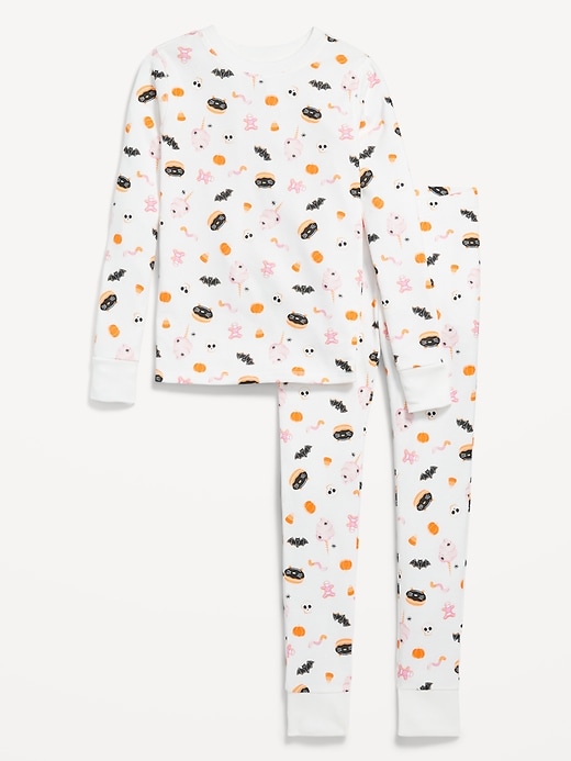 View large product image 1 of 1. Printed Snug-Fit Graphic Pajama Set for Girls