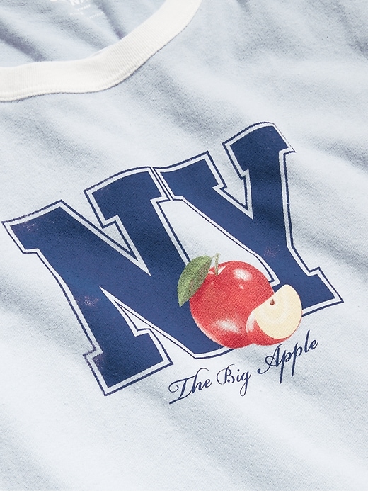 Image number 4 showing, EveryWear Graphic Ringer T-Shirt