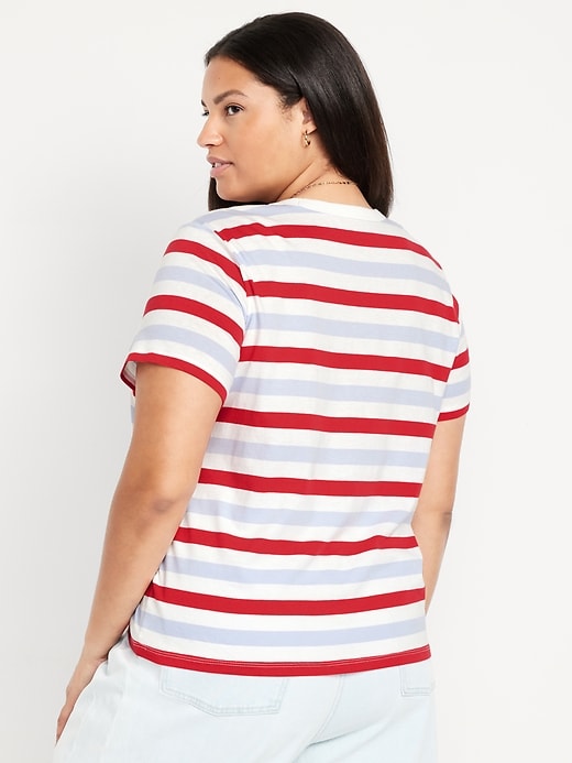 Image number 7 showing, EveryWear Crew-Neck Striped T-Shirt