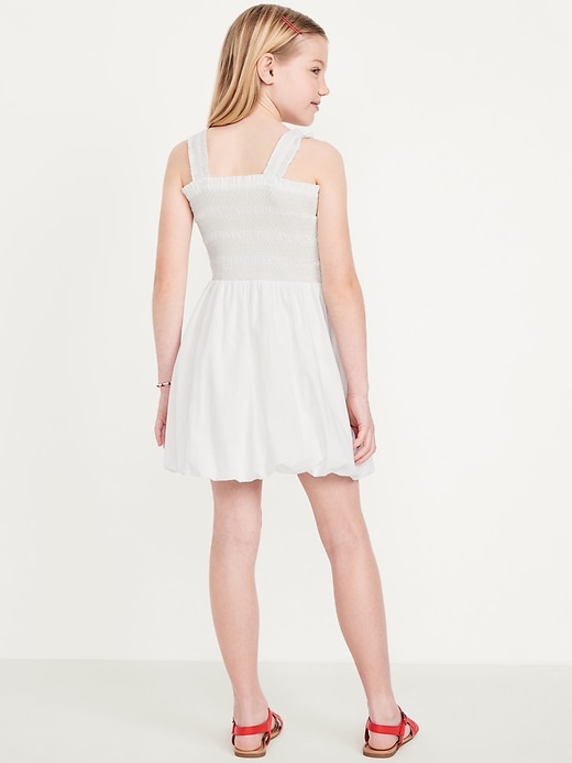View large product image 2 of 4. Sleeveless Smocked Bubble Dress for Girls