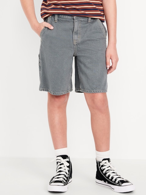 Short menuisier coupe généreuse pour garçon (longueur genou)