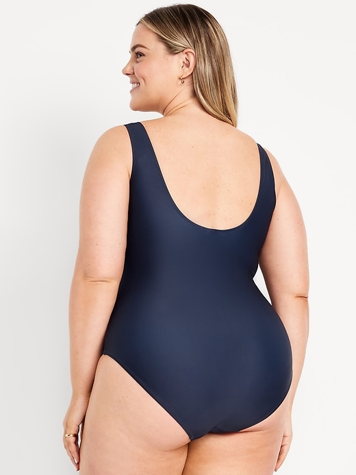 Image number 8 showing, Matte One-Piece Swimsuit