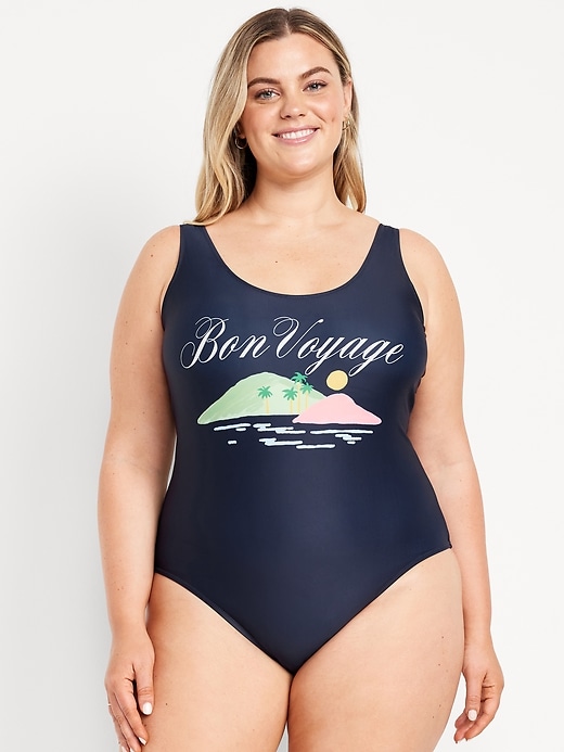 Image number 7 showing, Matte One-Piece Swimsuit