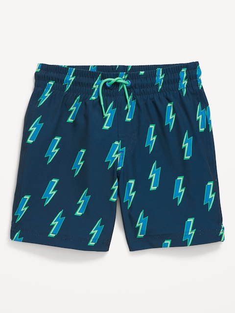 Printed Swim Shorts for Boys - Blue