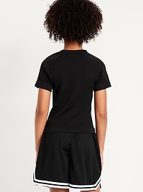 Image number 2 showing, Fitted Seamless Performance Top for Girls