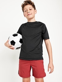 L'image numéro 1 présente T-shirt Performance Go-Dry Cool à manches longues pour garçon