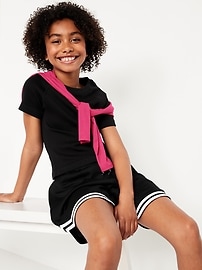 View large product image 4 of 4. Fitted Seamless Performance Top for Girls