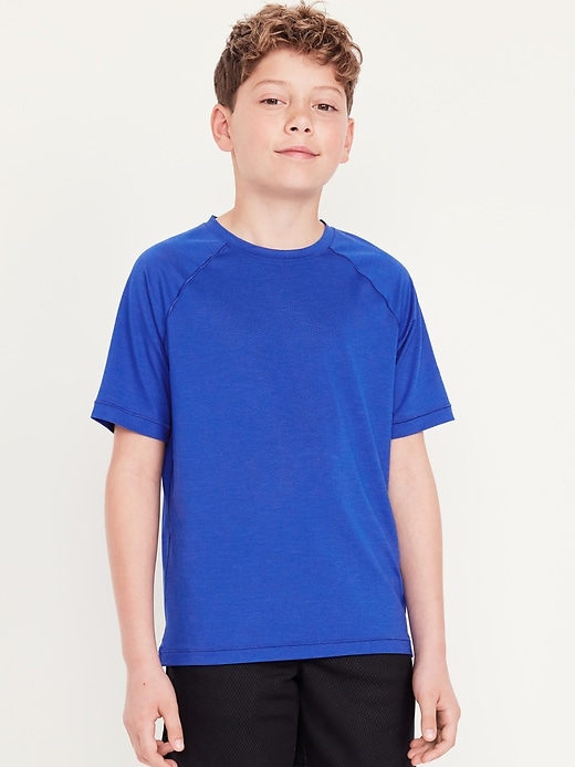 L'image numéro 3 présente T-shirt Performance Go-Dry Cool à manches longues pour garçon