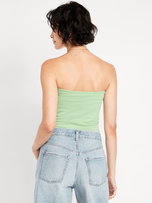 Image number 2 showing, Double-Layer Tube Top