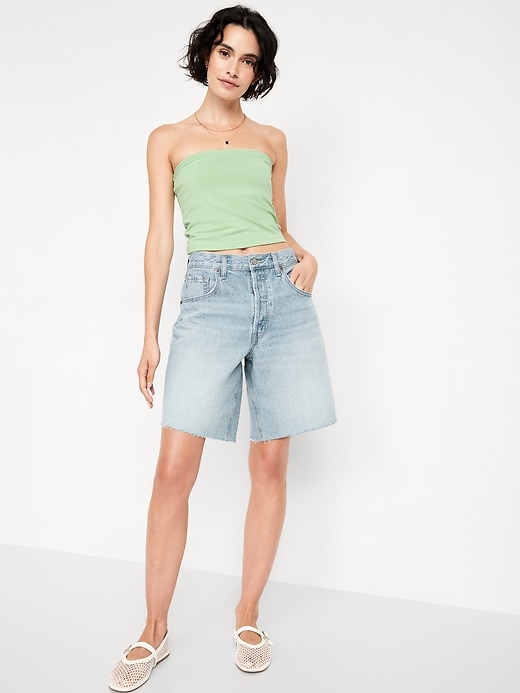 Image number 3 showing, Double-Layer Tube Top
