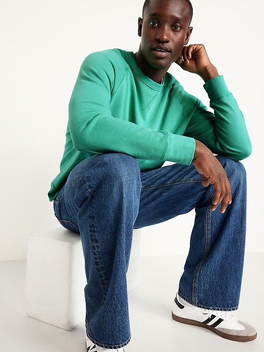 Image number 3 showing, Garment-Dyed Crew-Neck Sweatshirt