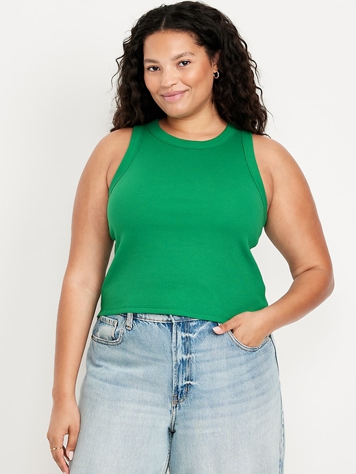 Image number 6 showing, Snug Crop Tank Top