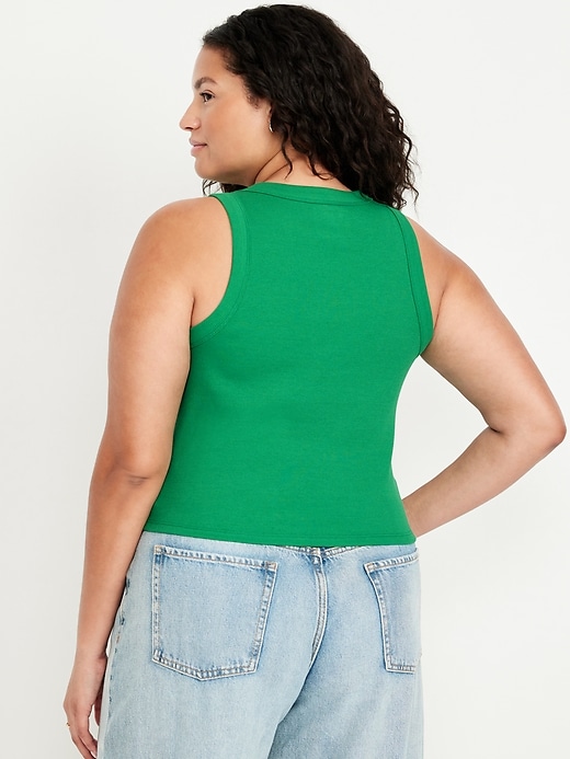 Image number 7 showing, Snug Crop Tank Top
