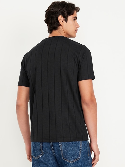 Image number 2 showing, Crew-Neck Ribbed T-Shirt