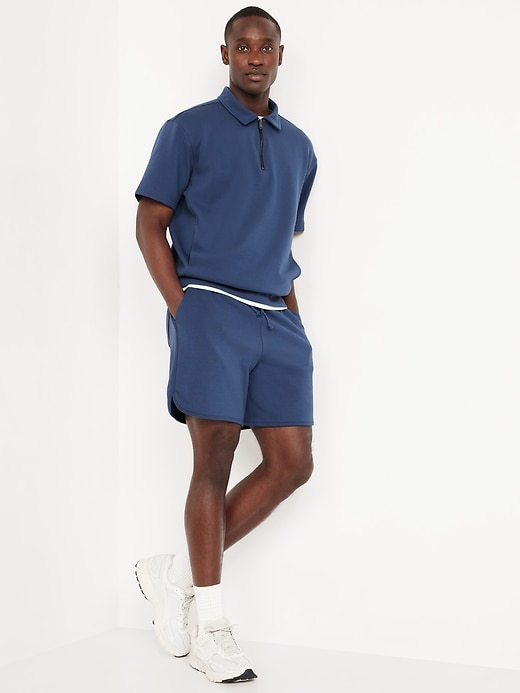 Image number 6 showing, Dynamic Fleece Quarter-Zip Polo