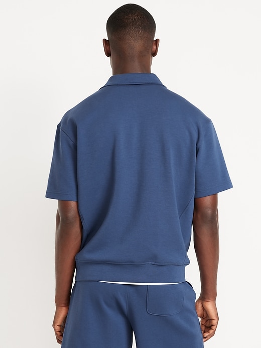 Image number 5 showing, Dynamic Fleece Quarter-Zip Polo