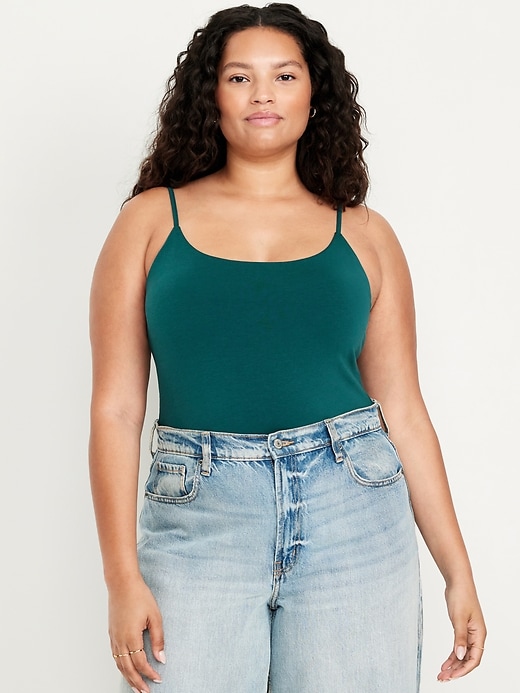 Image number 6 showing, Double-Layer Cropped Cami Top