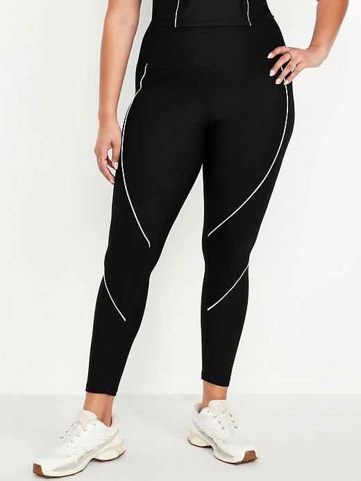 Image number 6 showing, High-Waisted PowerSoft 7/8 Leggings