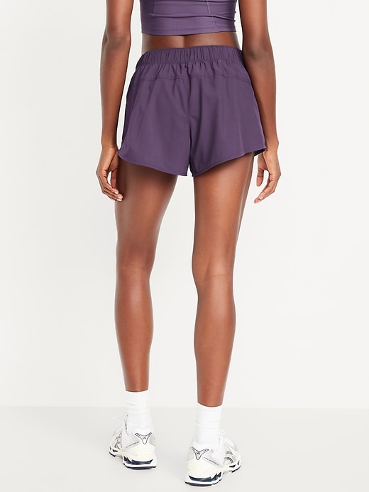 Image number 8 showing, Mid-Rise StretchTech Run Shorts -- 3-inch inseam