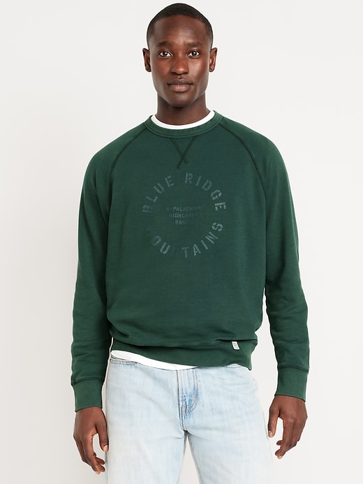 Image number 1 showing, Graphic Lightweight Sweatshirt