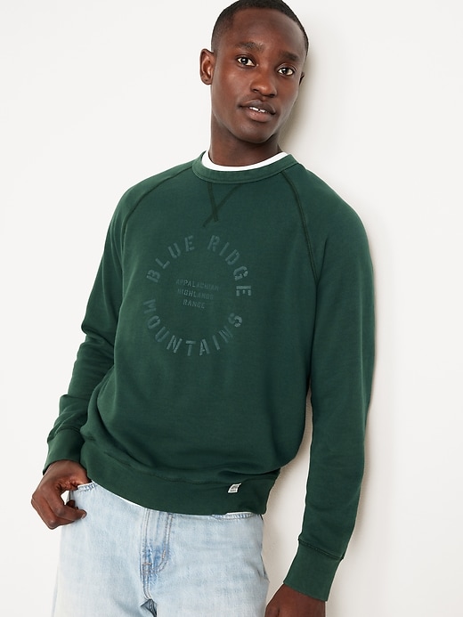 Image number 7 showing, Graphic Lightweight Sweatshirt