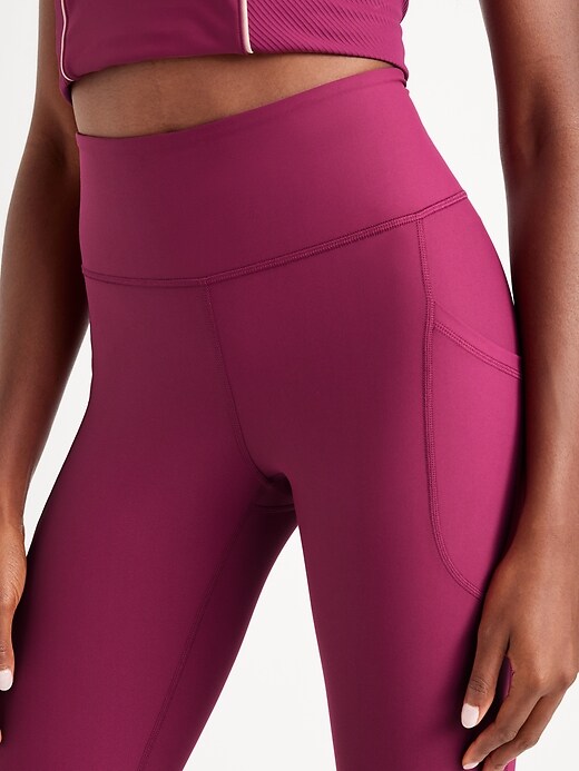 Image number 3 showing, High-Waisted PowerSoft 7/8 Pocket Leggings