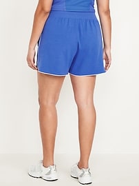 Extra High-Waisted Dynamic Fleece Sweat Shorts