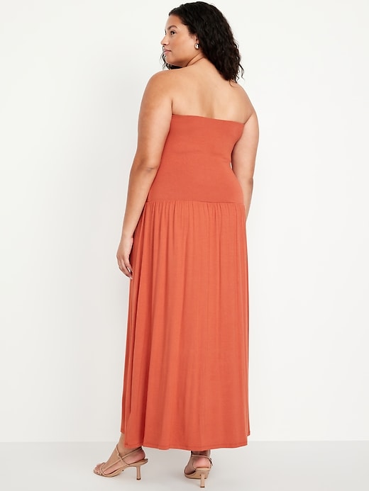 Image number 7 showing, Fit & Flare Drop-Waist Maxi Dress