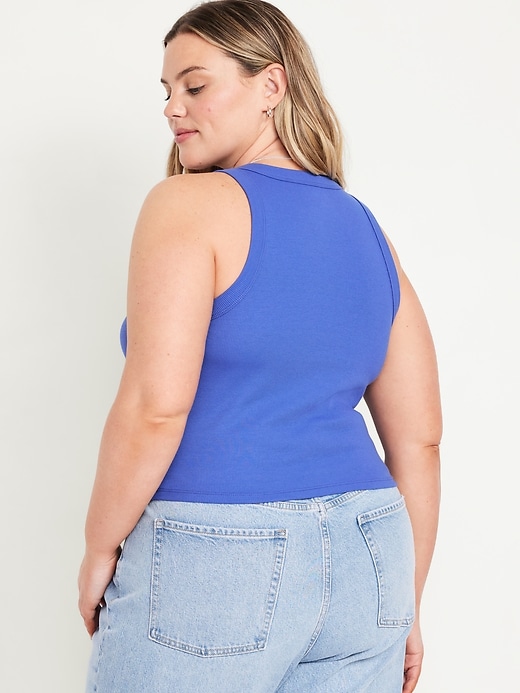 Image number 7 showing, Snug Crop Tank Top